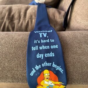 Preloved: The Simpsons - Homer without TV Necktie